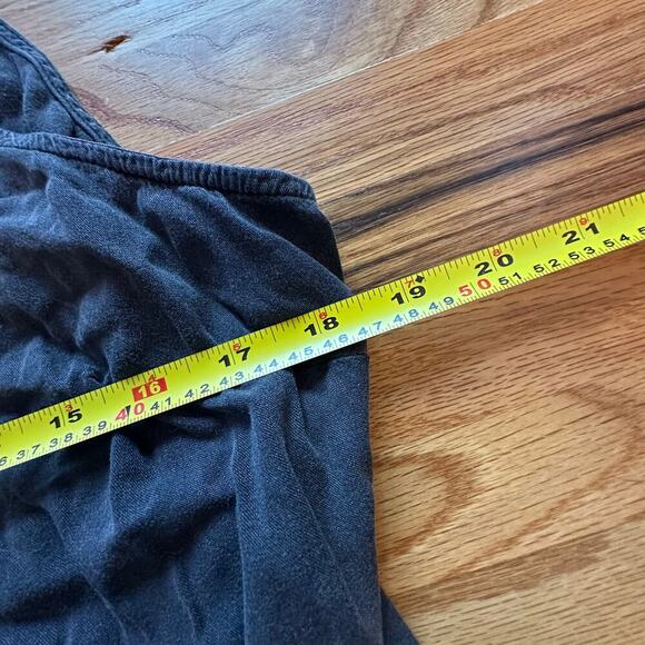 TORRID x Women's Black Chalise Flowy Tank Top Challis l SIZE 1 Boho Goth Grunge - Picture 3 of 5